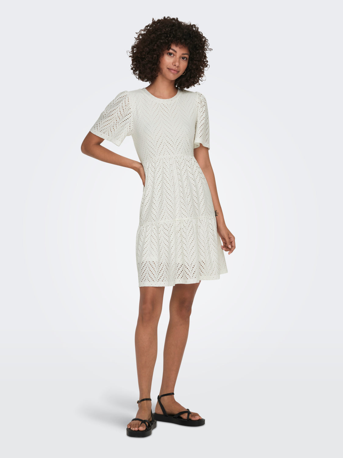 JDYCARLA Midi Dress - Hvit